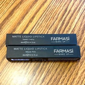 Farmasi matte liquid lipstick bundle of 2